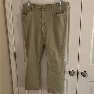 Women's Straight Leg Jeans - Tan